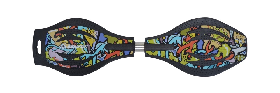 Waveboard Good Vibes graffiti