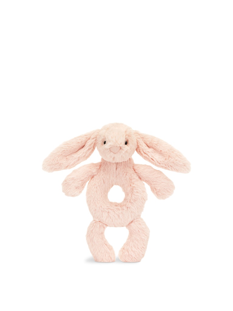 Hochet Lapin rose (Bashful Silver Bunny Ring Rattle)