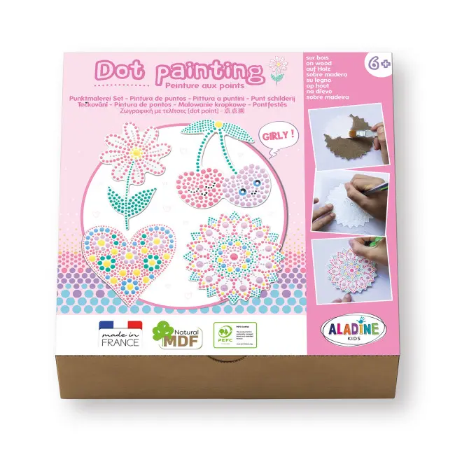 Aladine - Dot painting Girly