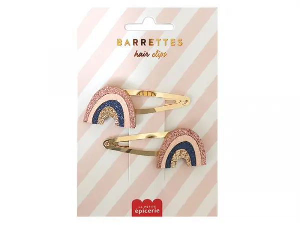Barrettes Arc-en-ciel