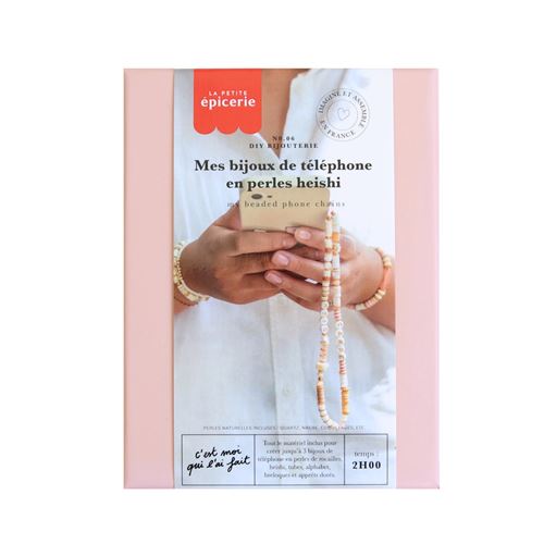 Mes bijoux de téléphone en perles Heishi