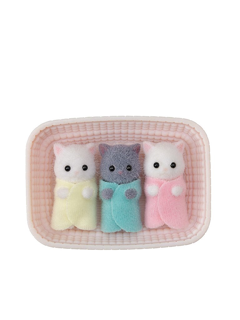 Sylvanian les triplés chat persan