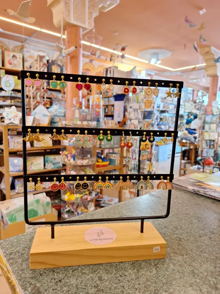 Boucles d'oreilles - Modèle enfant - La Récré Bijoux