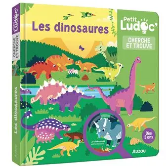 P'tit ludoc - Cherche et trouve : Les dinosaures