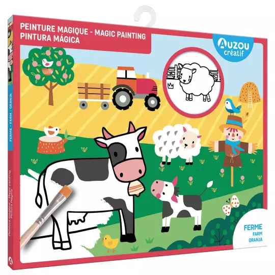 Peinture magique Ferme