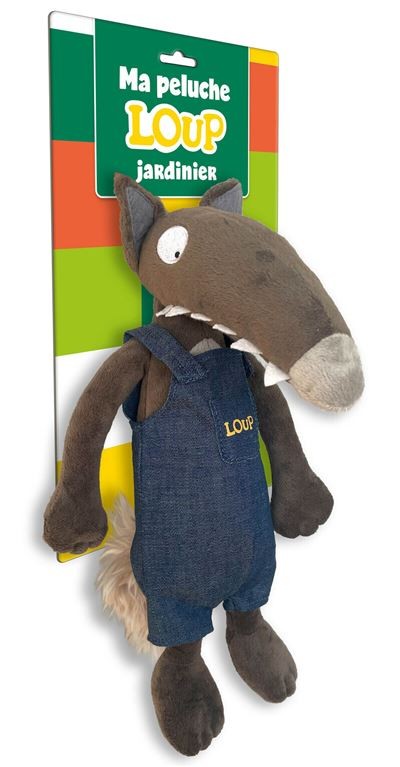 Ma peluche loup - Le jardinier
