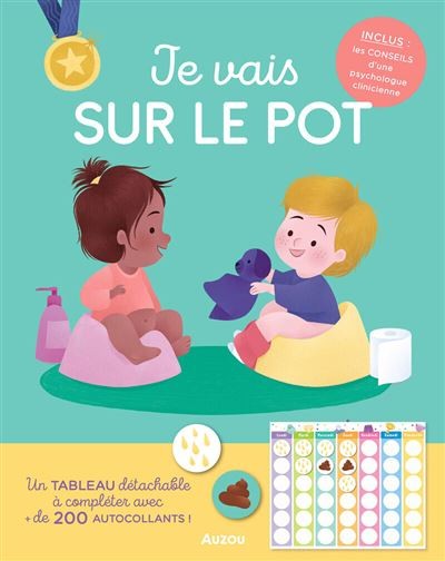 Je vais sur le pot