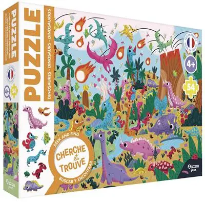 Puzzle Dinosaures 54 Pièces