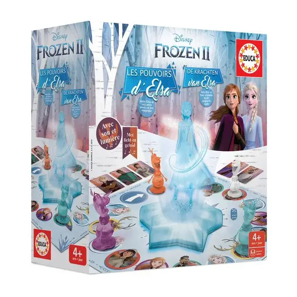 Educa - Jeu reine des neiges 2 Les pouvoirs d'Elsa