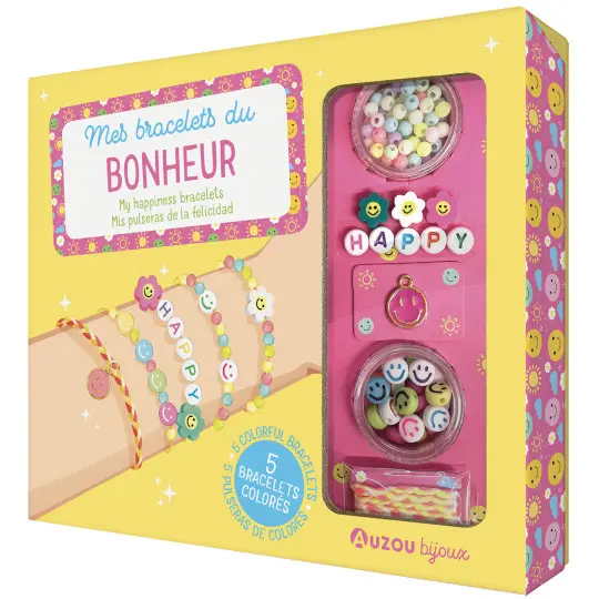 Mes bracelets du bonheur - Auzou