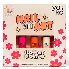 Kit Nail Art Flower power