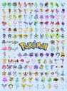 Puzzle 500 pce Pokémon Pokédex 1ière génération