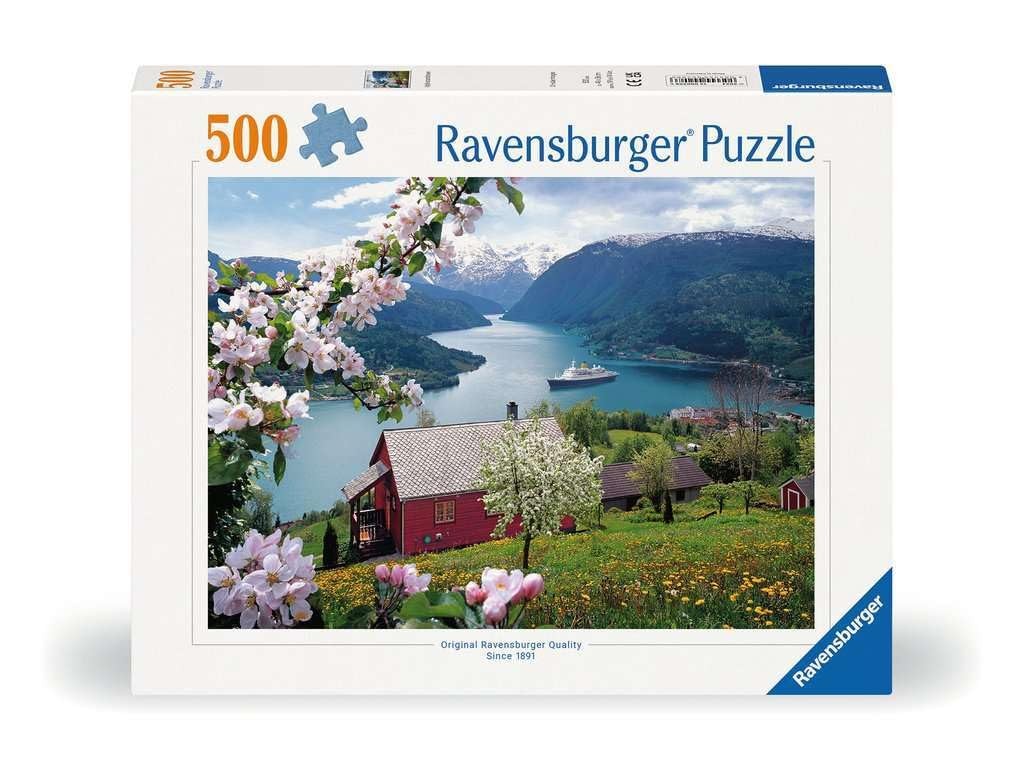 Puzzle 500 pièces - Idylle Scandinave