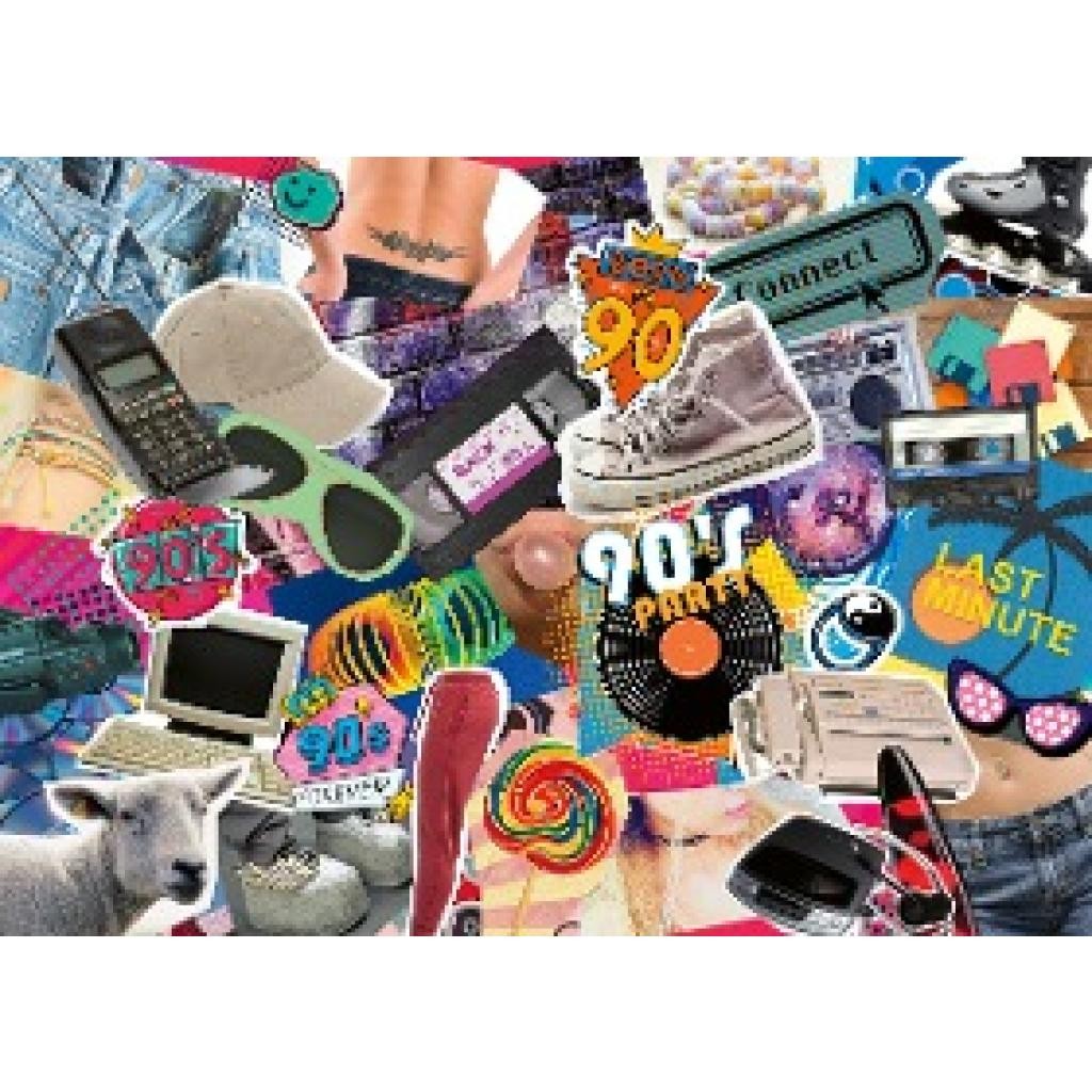 Puzzle Les années 90 - 1000pc