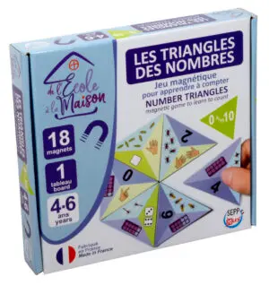 Jeu magnétique - Les triangles des nombres