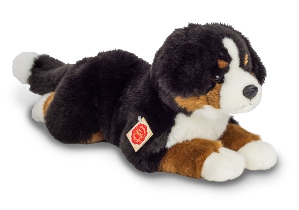 Chien Saint Bernard couché 40 Cm