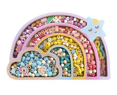 Coffret Arc en ciel perles