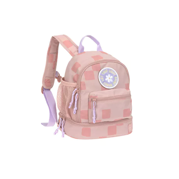 Mini Sac à dos Pattern Party rose