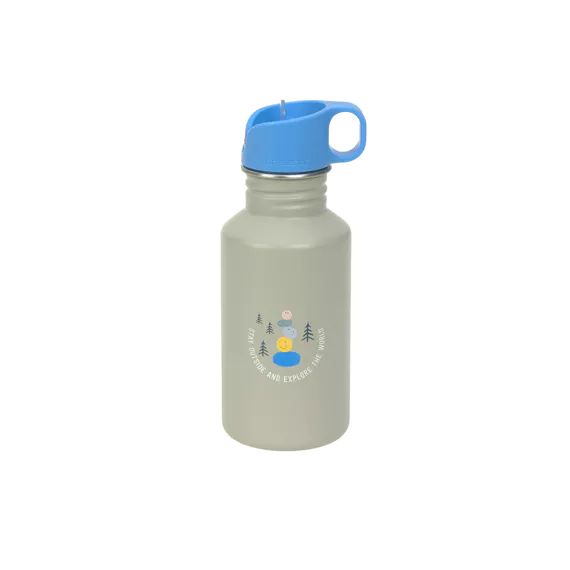 Gourde pour enfant inox Sunny Explorer vert/bleu