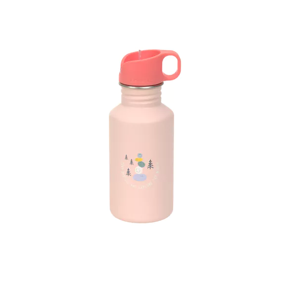 Gourde pour enfant inox Sunny Explorer rose