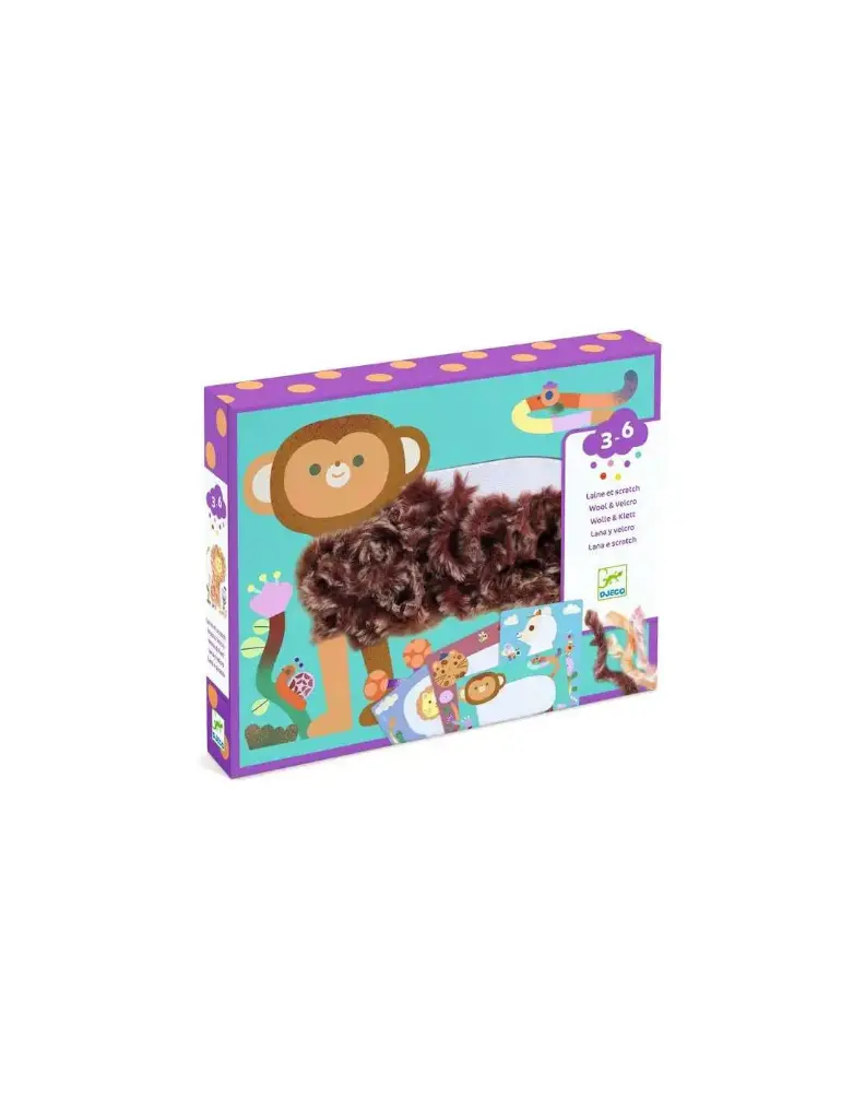 Laine et scratch Tout poilus - Djeco