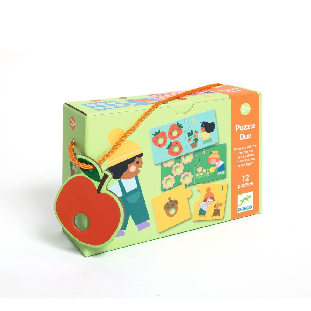 Puzzle Duo 12 pcs - Premiers chiffres