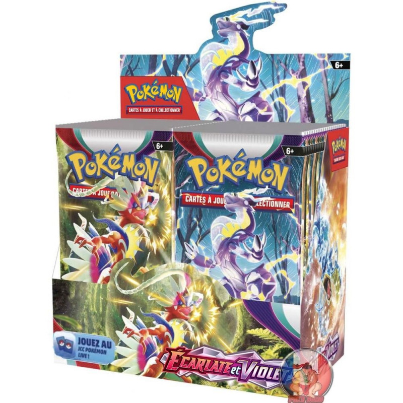 Display de 36 boosters - Ecarlate et Violet EV01
