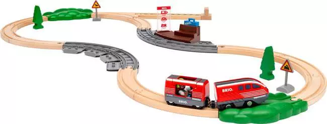 Brio Circuit avec Train Pull Back