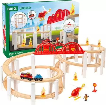 Brio Mega Spiral Set (Pompier)