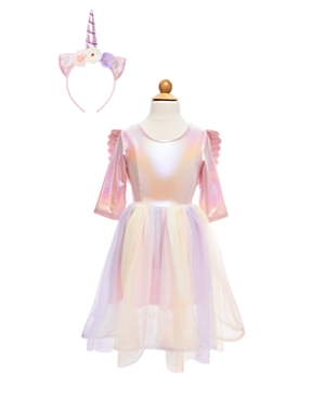 Robe licorne avec ailes et corne (5-6 ans)