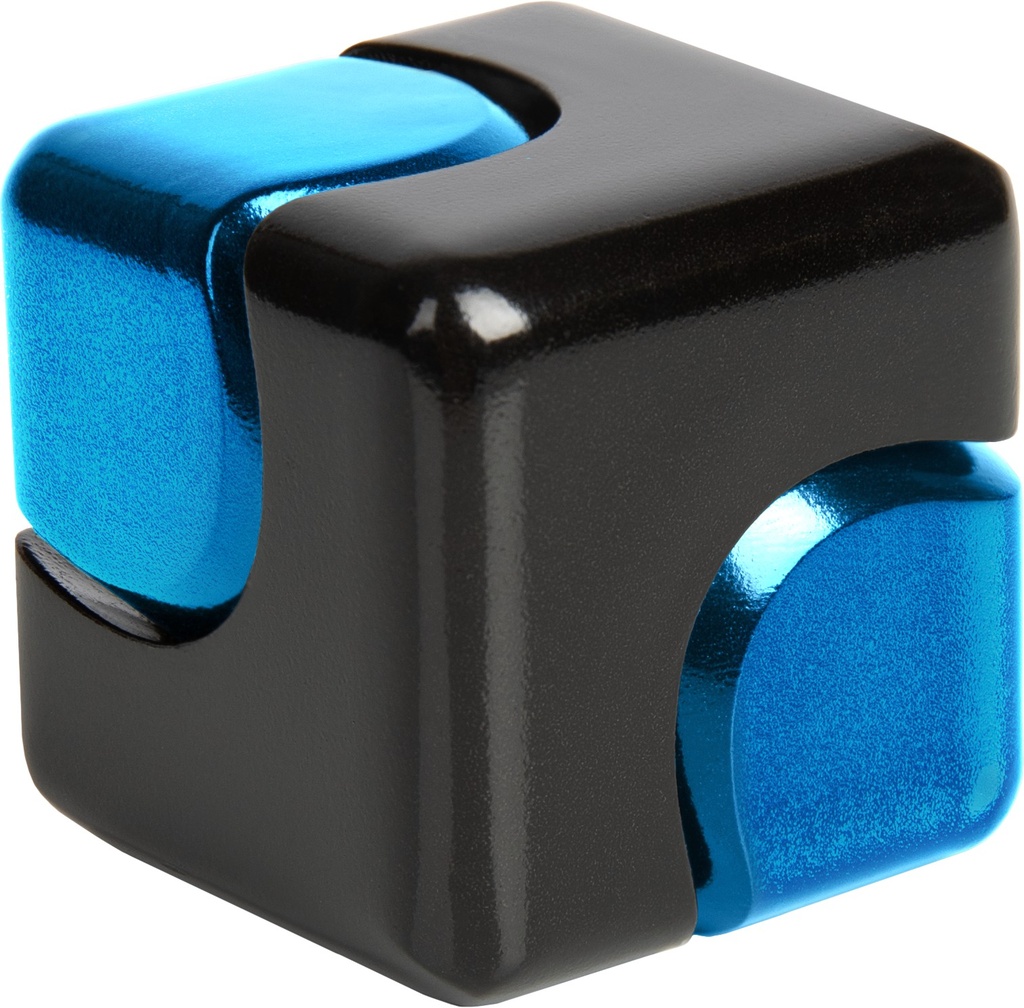 Cube Spinner Noir et Bleu