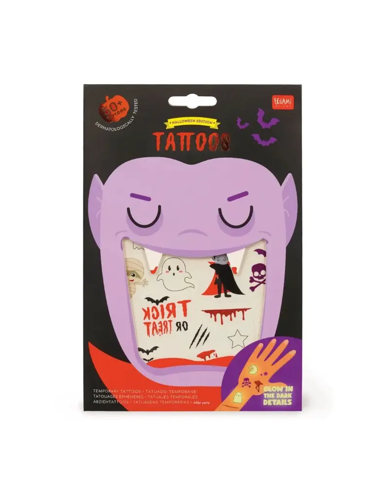 Legami - Tatouages éphémères Halloween