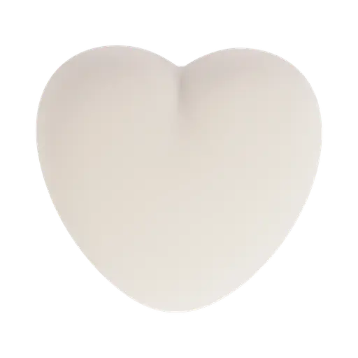 Lampe d'allaitement coeur gris Ruby