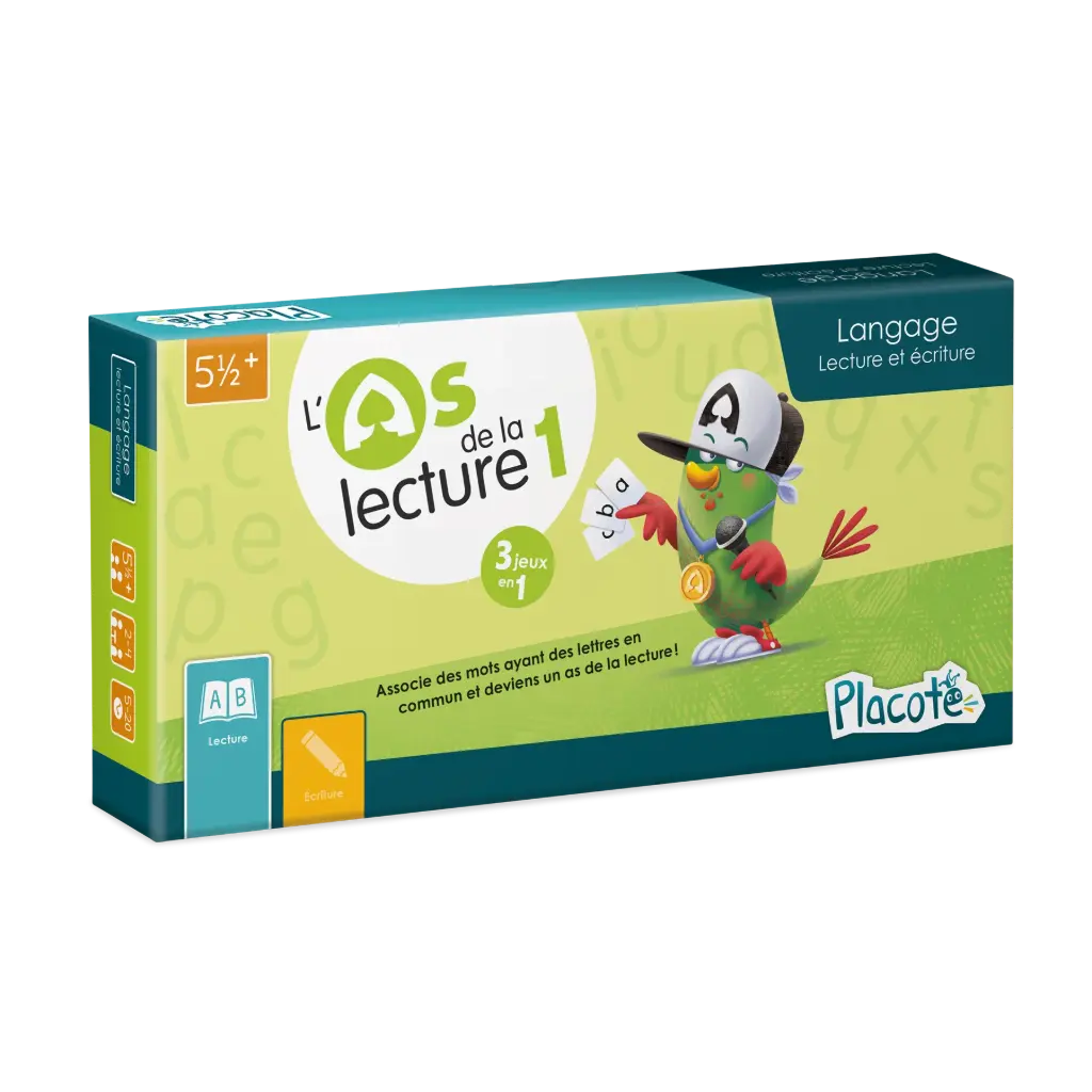 L'as de la lecture 1 Placote
