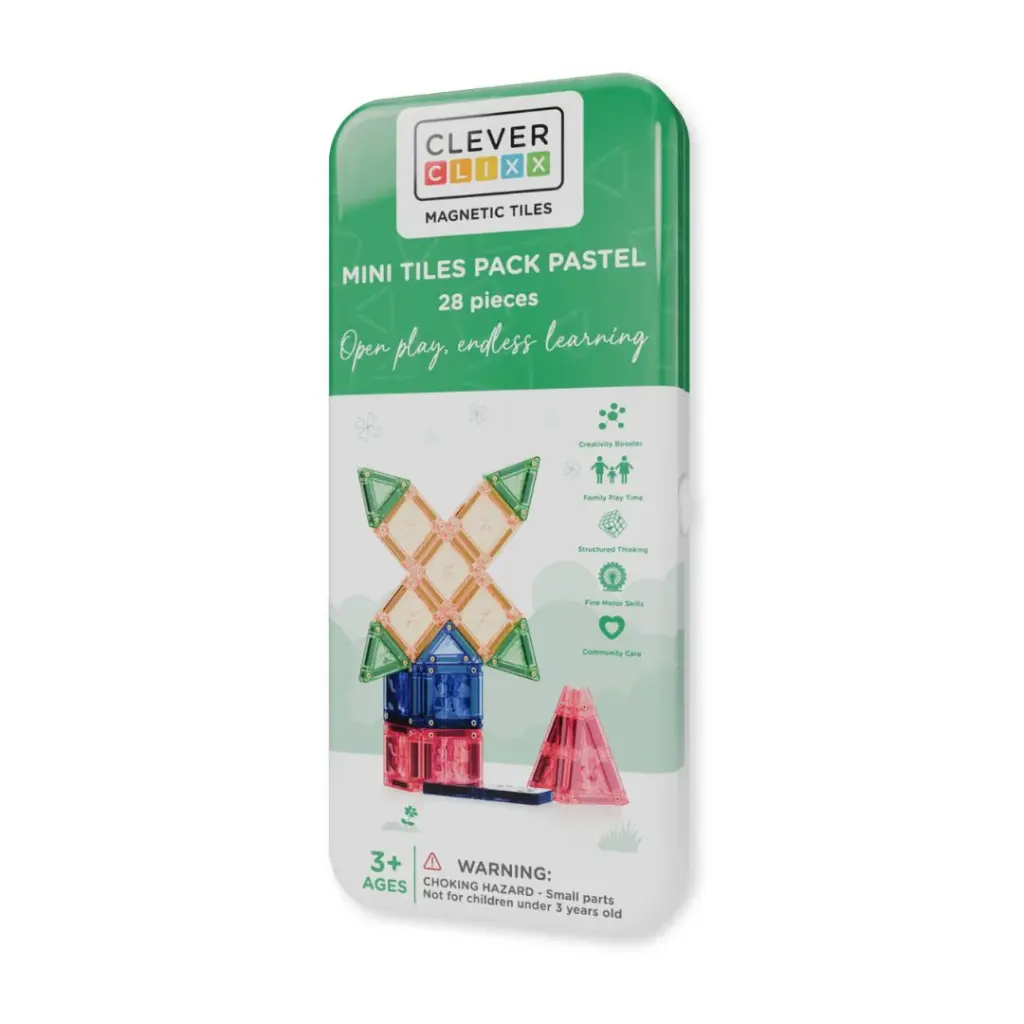 Clever Clixx Mini Tiles pack pastel 28pcs
