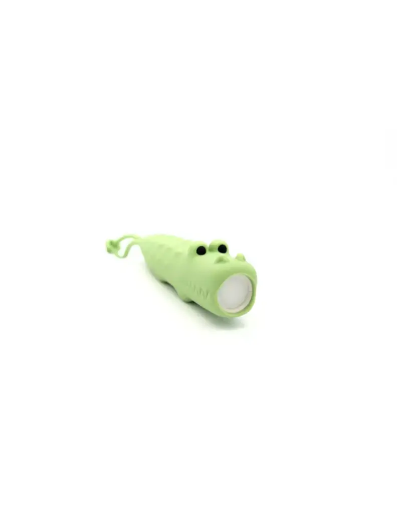 Liitle L - Lampe de poche croco en silicone  