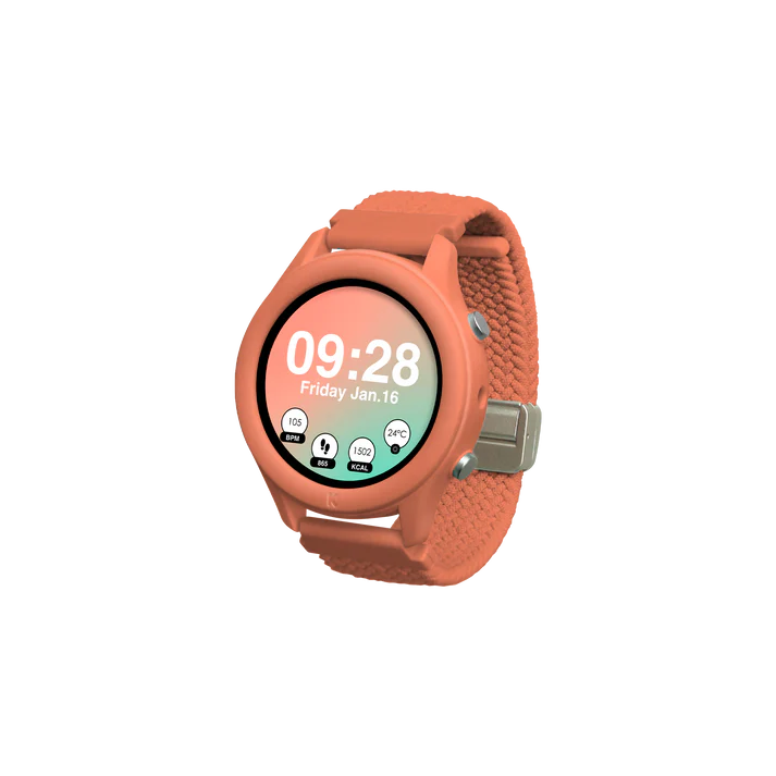 Kidywolf K-watch Montre Interactive Corail