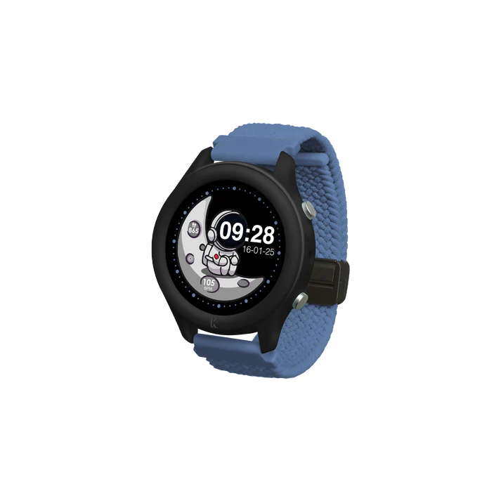Kidywolf K-watch Montre Interactive bleue