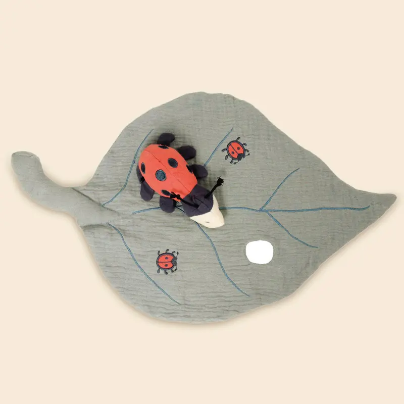 Doudou coccinelle 