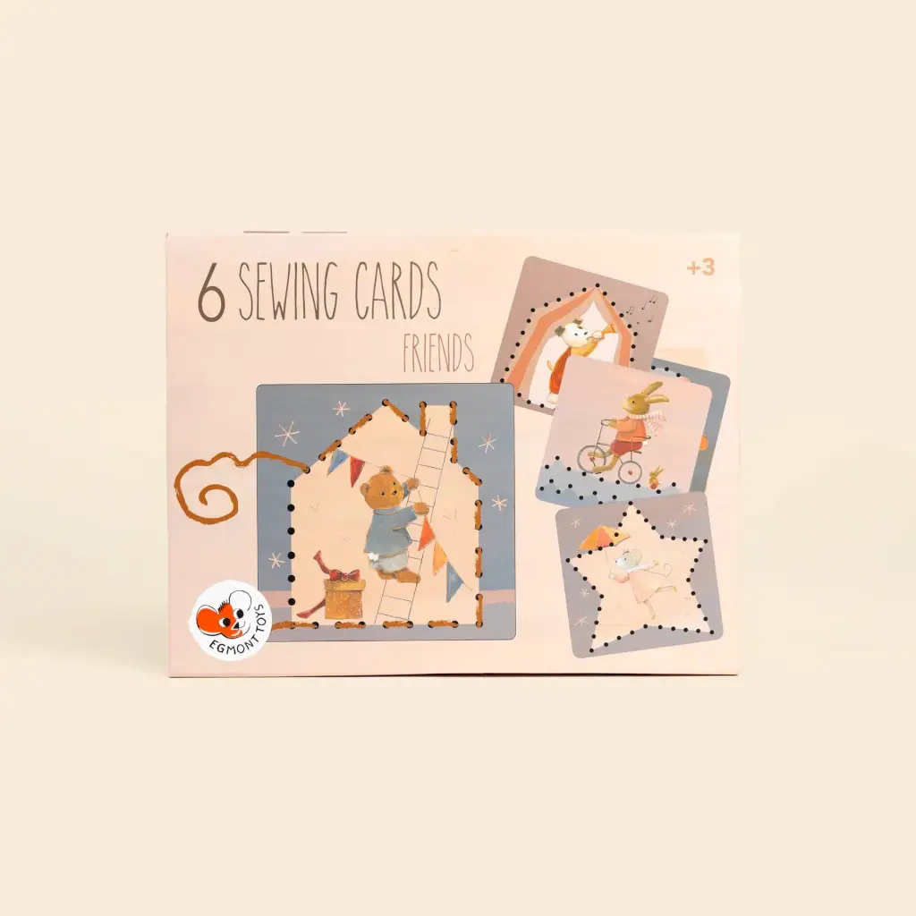Carte à Coudre - Amis