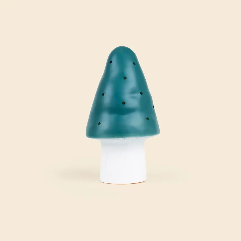 Lampe champignon petit bleu sacrelle