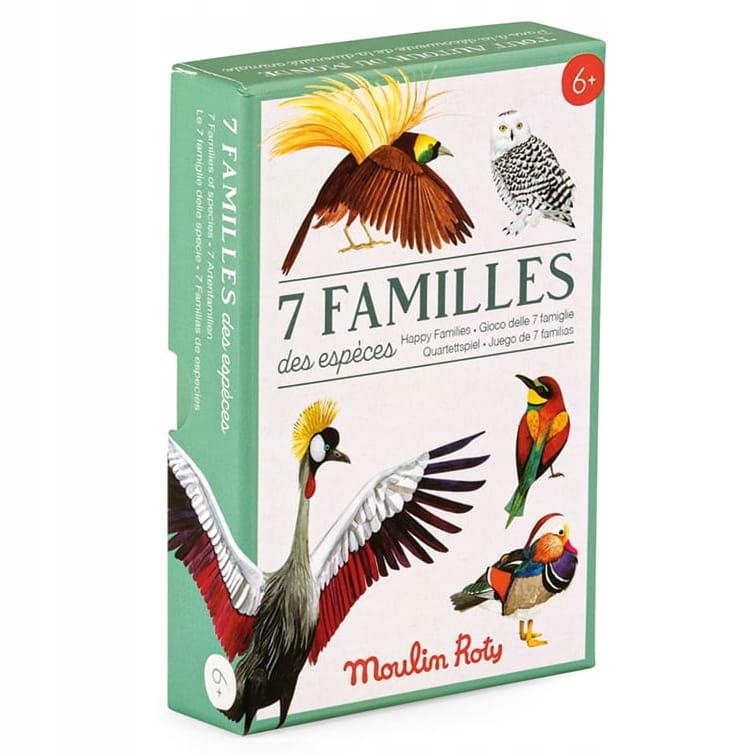 7 familles des espèces