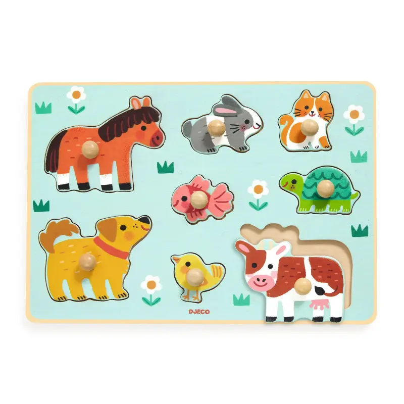 Puzzles gros boutons Dog'n'Co