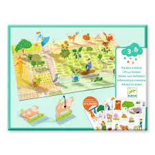 Stickers à relever à la ferme
