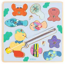 Puzzle&pêche aimantées