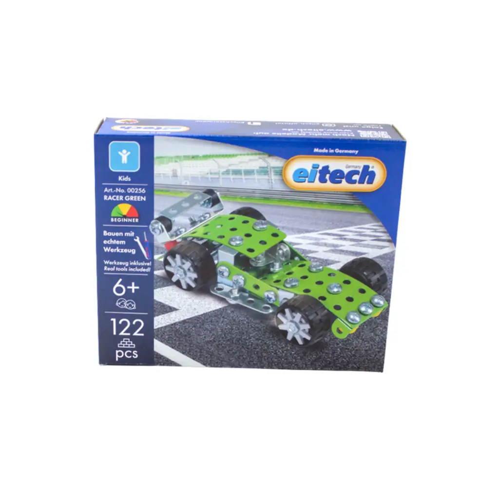 Eitech Construction métal voiture Racer Green