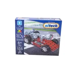 Eitech Construction métal voiture Racer Red