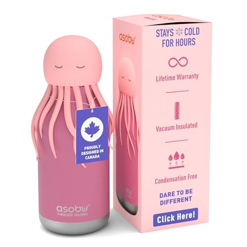 Gourde bestie 460ml Pieuvre