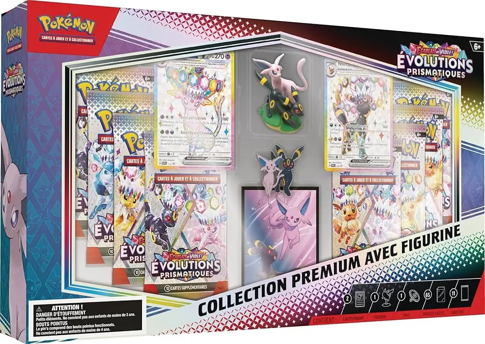 Evolutions prismatiques - Collection premium avec figurine