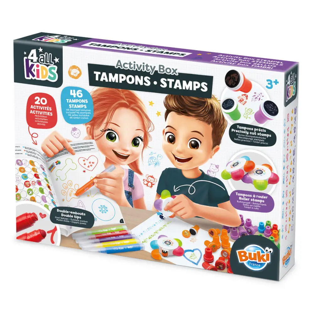 Activity box tampns Buki